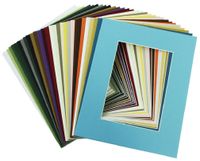 200 5x7 Mats Mattes for 4x6 w/ backing + bags