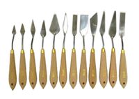 ARTIST PALETTE KNIFE SET -12 piece TOOLS - Supplies NEW!