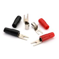 Carwires PBS8 - 8-AWG Crimp Barrier Spades (4-Pack)