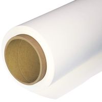 Huamei Seamless Photography Background Paper, Photo Backdrop Paper 53-Inches Wide x 16-Feet, 69 Eco Bright White (135569)