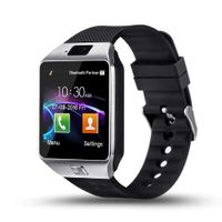 YIIXIIYN Smart Watch DZ09 Touchscreen Bluetooth Smartwatch Phone Sports Fitness Tracker with SIM SD Card Slot Camera Pedometer Compatible iPhone iOS Samsung LG Android for Women Men Kids (Silver)