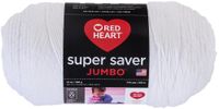 Red Heart Super Saver Jumbo Yarn, White