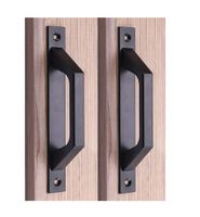 Sliding barn door handle wooden door handle 19.6cm