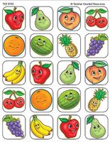 Teacher Created Resources Fruits Stickers, Multi Color (5755)