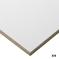 Ampersand Gessobord for Acrylic, Oil and Mixed Media, 1/8 Inch Depth,6X6 Pack of 3