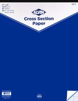 Alvin, Graph Paper, 50-Sheet Pad, 10 x 10 Inches Grid, 17 x 22 Inches