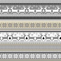 Gift WRAP Tissue Paper for Christmas, 24 Sheets, Large 20x30, Printed Decorative Tissue Paper for Gift Wrapping (Silver and Gold Christmas Reindeer Sweater Print)