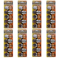 eCoreCell (40pcs) CR2032 5004LC 3V 3 Volt Lithium Single Use Non-Rechargeable Button Coin Cell Battery