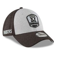 New Era Oakland Raiders Sideline Away 39THIRTY Stretch Fit Hat, Large/X-Large