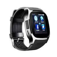 Ximandi BT3.0 Smart Watch, SIM and TFcard Camera Watch for Android iPhone (Black, ◔)