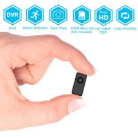 Mini Spy Camera Portable Tiny Size Hidden Nanny Camera Body-Worn Recorder,BSTCAM Motion Detection Recording and 90 Minutes Battery Life Perfect Indoor and Outdoor Covert Small Camera [Not Included]