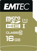 Emtec Microsdhc 16GB Class10 Gold +
