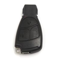 uxcell 3 Button Fob Remote Smaet Insert Key Case Shell Fits for Mercedes Benz M C B E CL SL