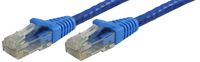 Lynn Electronics OLG10ABLB-001 Optilink CAT5E 1-Feet Patch Cord, Blue, 4-Pack