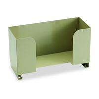 MMF Industries Steel Deposit Ticket Holder, Powder Coated Finish, 10 x 4 x 6 Inches, Sand (268067003)