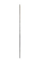 T01 - Iron Balusters - Standard Plain - Hollow - 44 in X 1/2 in Square - Box of 15 (Oil-Rubbed Bronze)