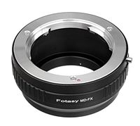 Fotasy Minolta MD Lens to Fuji X Adapter, Minolta MD Rokkor Mount to Fujifilm X Mount Adapter, Compatible with Fujifilm X-Mount Cameras X-Pro2 X-E2 X-E3 X-A5 X-M1 X-T1 X-T2 XT3 X-T10 X-T20 X-T30 X-H1