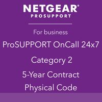 NETGEAR ProSUPPORT, 5-Year 24x7 On Call Support, Category 2 (PMB0352P)