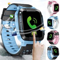 melysUS Kids Smart Watch Two-Way Voice Chat Positioning Track Touch Screen Wristwatch Smart Watches
