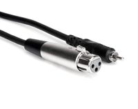Hosa XRF-105 XLR3F to RCA Unbalanced Interconnect Cable, 5 Feet