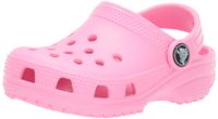 Crocs Kids' Classic Clog, pink lemonade, 7 M US Toddler