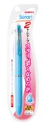 Zebra Multi Function Surari Black/Red Ink 0.5mm Ballpoint Pen, 0.5mm Mechanical Pencil, Light Blue Body (B2SAS11-LB)