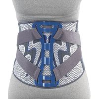 Lumbosacral Back Splint, Theratex Spinal Maximum Support, Gray (Rigid Splint), 2X-Large