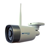 Microseven(2019)HD 1080P/30fps [WiFi+PoE] Two-Way Audio,Built-in Amplified Mic &Speaker, Alexa,Outdoor IP Camera,128GB Slot, Day&Night(IR lights On/Off), Web GUI&Apps,VMS,Free 24hr Cloud Storage,Onvif