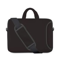HESTECH Chromebook Case, 11.6-12.3 inch Neoprene Laptop Sleeve Bag Handle Shoulder Compatible with Acer Chromebook r11/HP Stream/Samsung/Lenovo C330/ASUS C202/MacBook air 11/ Surface Pro3/Pro4,Black