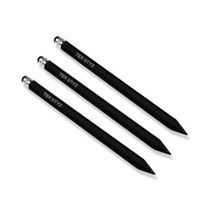 Tek Styz PRO Stylus for ARCHOS 55 Graphite High Accuracy Sensitive in Compact Form for Touch Screens [3 Pack-Black]