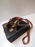 4" Antique Brass Binocular