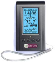 EMF Meter, Advanced GQ EMF-390 Multi-Field Electromagnetic Radiation 3-in-1 EMF ELF RF meter, Cell Tower Smart meter Wifi Signal Detector RF up to 10GHz with Data Logger, with 2.5Ghz Spectrum Analyzer