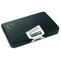 Avery  Carter's Foam Stamp Pad, 2.75 x 4.25 Inch, Black, 1 Pad (21381)