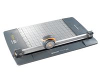 Westcott TrimAir Rotary Metal Base Trimmer, 15 sheets, Metal, 24 x 9