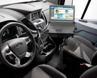 RAM Mount No-Drill Laptop Mount for the Ford Transit Full Size Van (2014 - 2017)