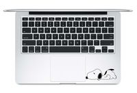 Lazy Snoopy Trackpad Keyboard Apple Macbook Laptop Vinyl Decal Sticker
