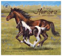 2019 Wall Calendar, Horses Calendar