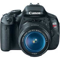 Canon EOS Rebel T3i Digital SLR Camera with EF-S 18-55mm f/3.5-5.6 IS Lens(Renewed)