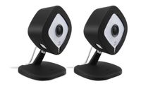 Colorful Silicone Skins for Arlo Q Security Camera; Camouflage and Accessorize Your Arlo Q & Arlo Q Plus Camera in Your Favorite Colors - by Wasserstein (2 Pack, Black)