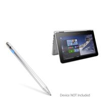 HP Pavilion x360 Convertible 2-in-1 (11.6") Stylus Pen, BoxWave [AccuPoint Active Stylus] Electronic Stylus with Ultra Fine Tip for HP Pavilion x360 Convertible 2-in-1 (11.6") - Metallic Silver