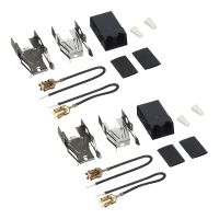 2Sets Universal Range Stove Element Plug Receptacle Block 330031 For Whirlpool Kenmore Electric Stove Range Burner Receptacle Kit AP3075808, PS340571,RR109 5301167733