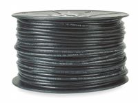 Carol Coaxial Cable, 1000 ft. Length, 18 AWG Conductor Size, Black, PVC Jacket Material