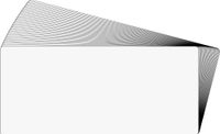 CD Shelf Divider Cards - 3" x 6 3/4" - White - 20 mil - Economical - CDNS03WH20 - (30 cards)