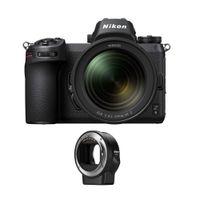 Nikon Z6 Mirrorless Camera with 24-70mm f/4 S Lens and Mount Adapter FTZ