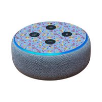 MightySkins Skin Compatible with Amazon Echo Dot (3rd Gen) - Castle Unicorns | Protective, Durable, and Unique Vinyl Decal wrap Cover | Easy to Apply, Remove, and Change Styles | Made in The USA