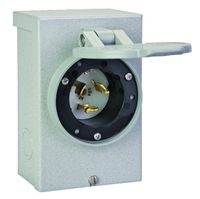 Reliance Controls PB50 50-Amp (CS6375) NEMA 3R Power Inlet Box