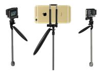 Portable Handheld Mini Video Stabilizer (Gimbal) for ANY Smart Phone or Digital Video Camera Capture Device - Create Professional Action Videos Like a Pro - Simple to Use - Folds Into Your Pocket