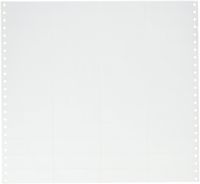 Compulabel Pinfeed Labels Fanfold Permanent Adhesive, 3" x 15/16", White (140308)