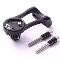Best Tek Garmin Edge Extended Out-Front Mount, Gopro Bike Handlebar Mount For NiteRider Adapter, Gopro Sports Action Camera,Garmin Edge 25 130 200 500 510 520 800 810 820 1000 1030