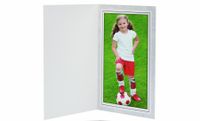 4x6 Traditional Grey Marble Photo Folders - 100 Pack